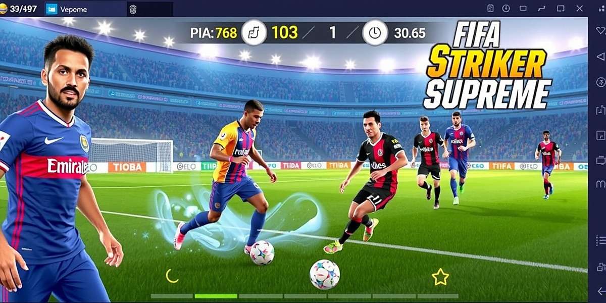FIFA Mobile Striker Supreme Gameplay FIFA Mobile Striker Supreme gameplay showing Indian players in action